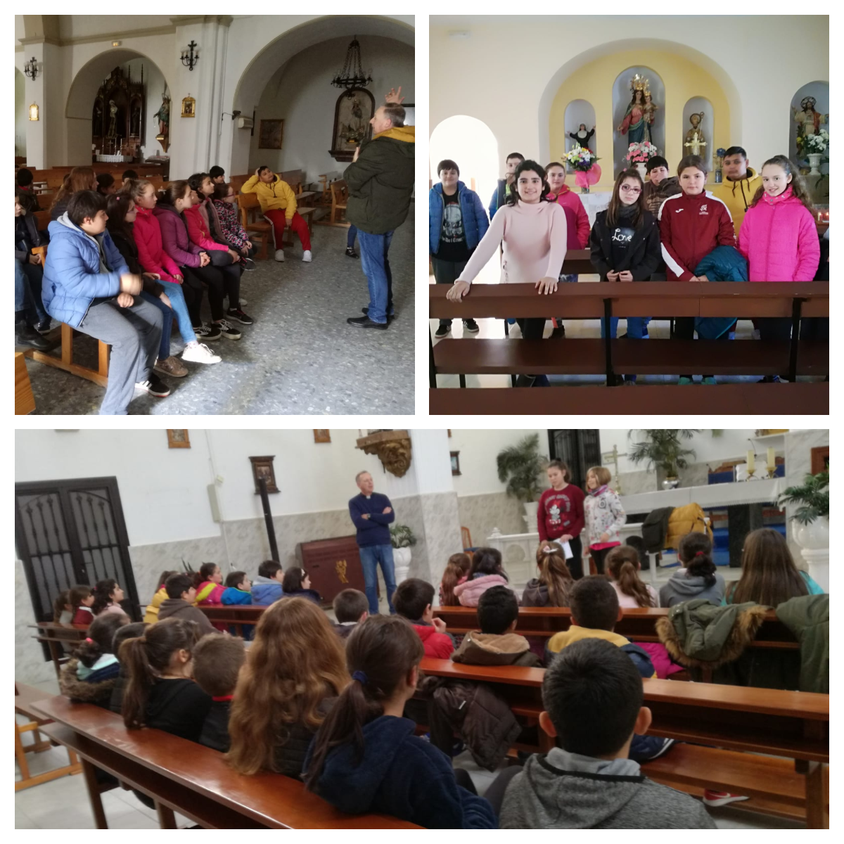 Visita Ermita y Parroquia